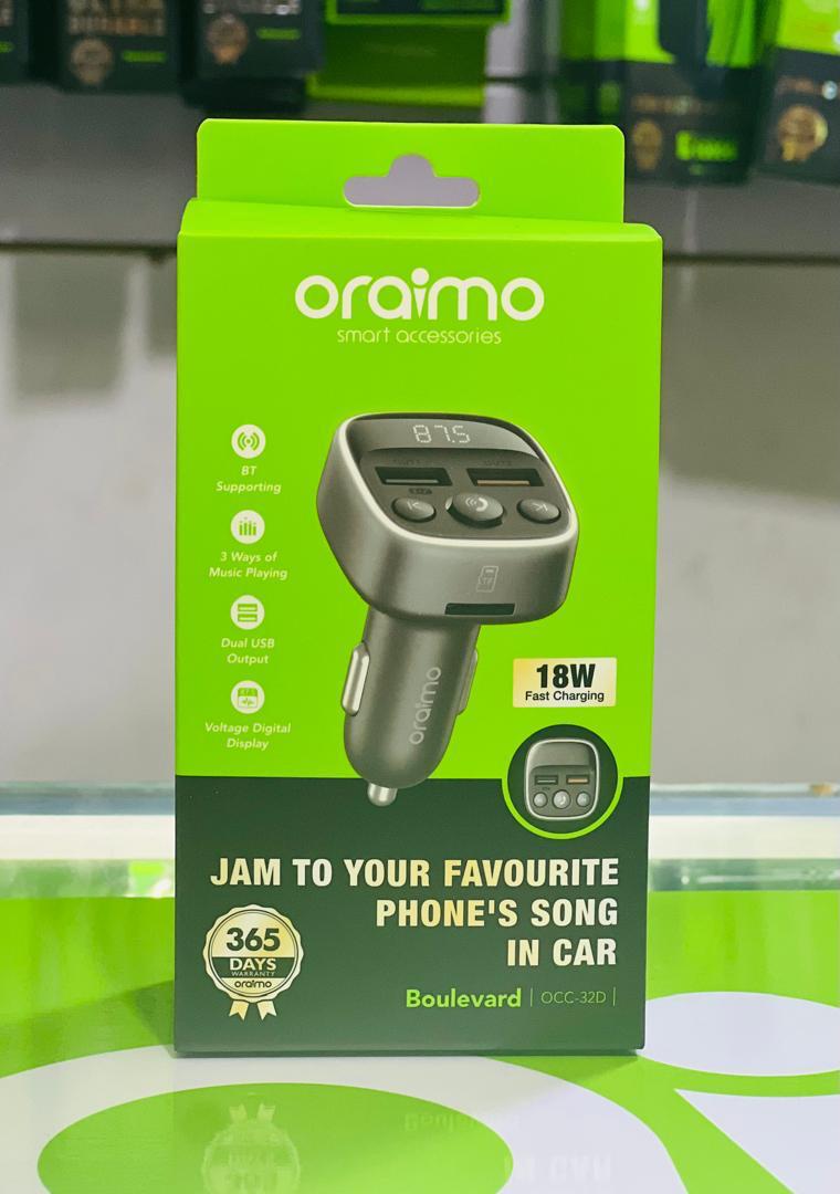 Oraimo car charger-(OCC-32D)