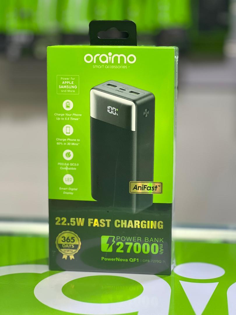 Oraimo original power bank-(QF1|OPB)